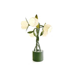 Faira Flower Table Lamp – Botanical Floral Desk Light | Ambient Bedside Lamp for Home Décor